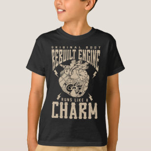 De oorspronkelijke carrosserie-herbouwde motor dra t-shirt