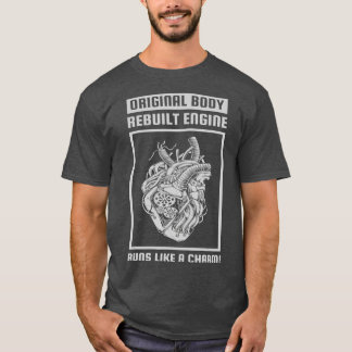 De oorspronkelijke carrosserie-herbouwde motor dra t-shirt