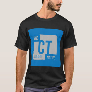 De oorspronkelijke Connecticut Native log0 T-shirt