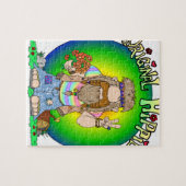 De oorspronkelijke hippie legpuzzel (Horizontaal)