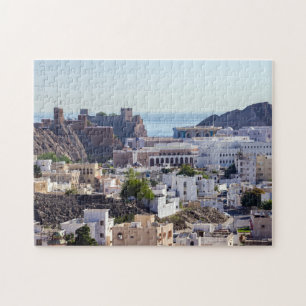 De oorspronkelijke historische Muscat-stad Muscat  Legpuzzel