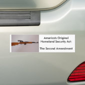 De Oorspronkelijke Homeland Security Ac... Bumpersticker (Op auto)