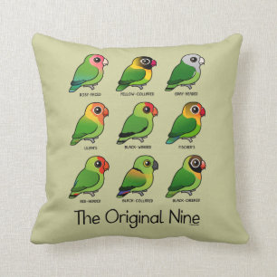 De oorspronkelijke negen kussen
