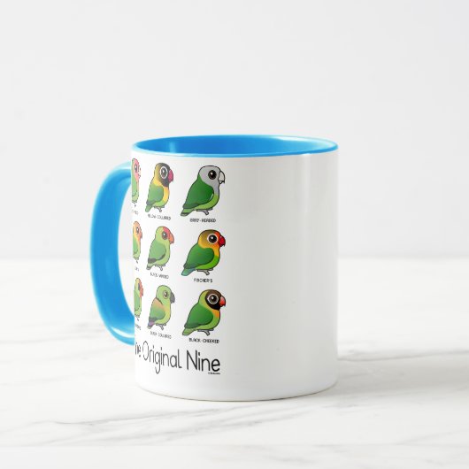 De oorspronkelijke negen mok (Voorkant links)