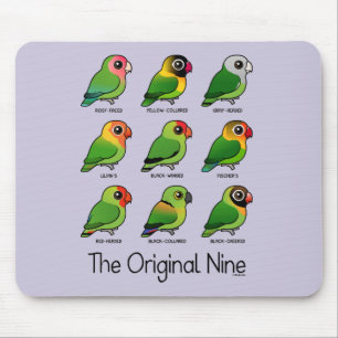 De oorspronkelijke negen muismat