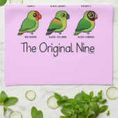 De oorspronkelijke negen theedoek (Gevouwen)