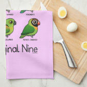 De oorspronkelijke negen theedoek (Quarter Fold)