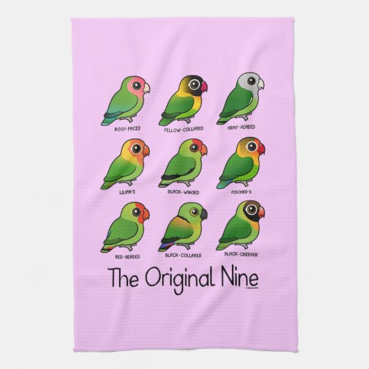 De oorspronkelijke negen theedoek (Verticaal)