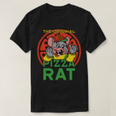 De oorspronkelijke Pizza Rat T-shirt (Design voorkant)