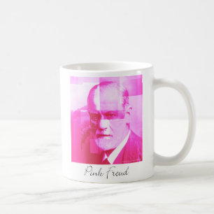 De oorspronkelijke roze Freud-Mok Koffiemok