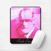De oorspronkelijke roze Freud Mousepad Muismat (Met muis)