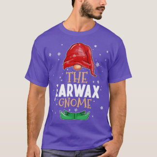 De oorwax Gnome Familie die met Kerstmis past T-shirt