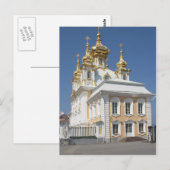 De Oost-Chapel. Petergof, Sint-Petersburg Briefkaart (Voorkant / Achterkant)
