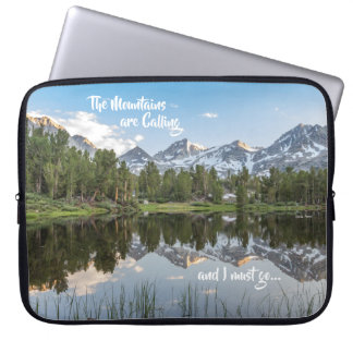 De oostelijke Sierra Mountains roepen Laptop Sleeve