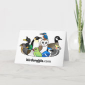 De oostelijke Uil van de Doordringende kreet Feestdagen Kaart (Achterkant)