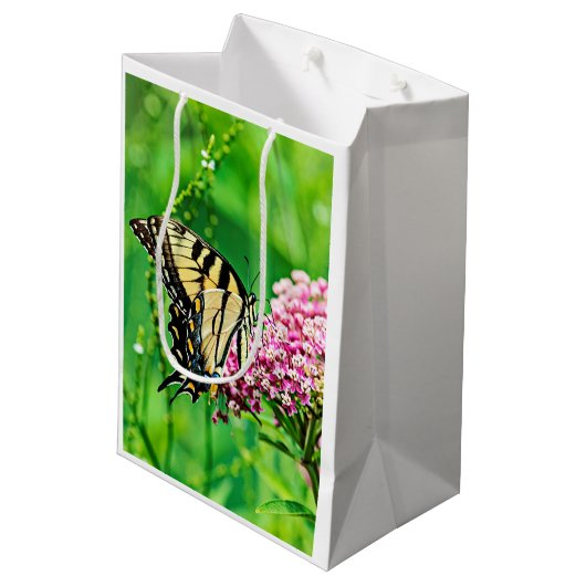 De oostelijke Vlinder van Swallowtail van de Medium Cadeauzakje (Achterkant Gekanteld)