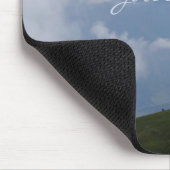 De Oostenrijkse douane van Alpen mousepad Muismat (Hoek)