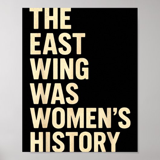 De Oostvleugel Was Vrouwen Geschiedenis Print Voor (Voorkant)