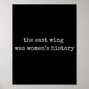 “De oostvleugel was vrouwengeschiedenis” Feministi Poster