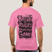 : De op maat gemaakte zware basic T-shirt (Achterkant)
