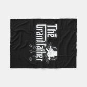 De Opa Baby Snaar Bediening T Fleece Deken (Voorkant (Horizontaal))