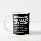 De opa codeert grappige grootvader koffiemok (Links)