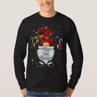 De Opa Gnome kerst Matching Familie T-shirt