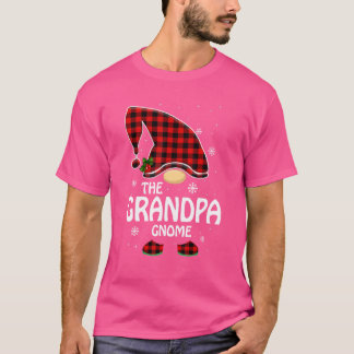 De opa Gnome Matching Familie Kerst T-shirt