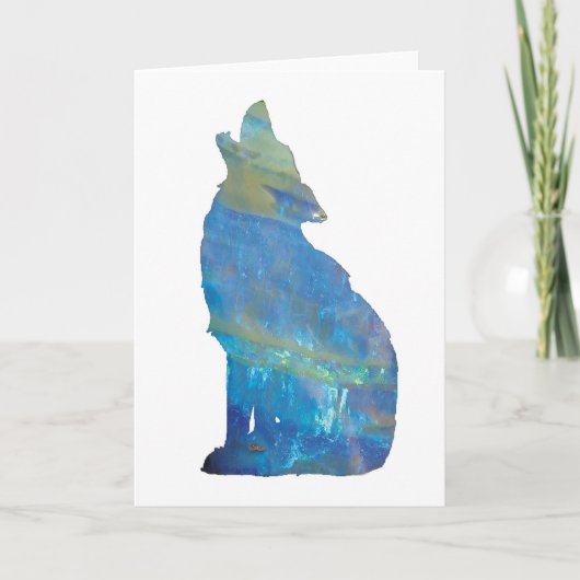 De opalen Kaart van de Wolf (Voorkant)