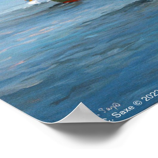 De opdracht afronden poster (Hoek)