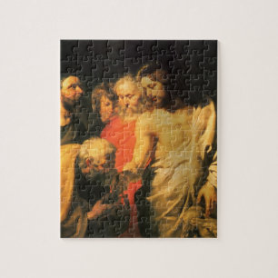 De opdracht van Christus aan Petrus door Sir Peter Legpuzzel