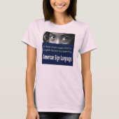 De open deur van dove kinderen naar Engels literat T-shirt (Voorkant)