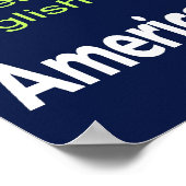 De open deur voor dove kinderen voor lezen en schr poster (Hoek)