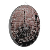 De Open haard van stratford-op-Avon Shakespeare Dartbord (Voorkant Links)
