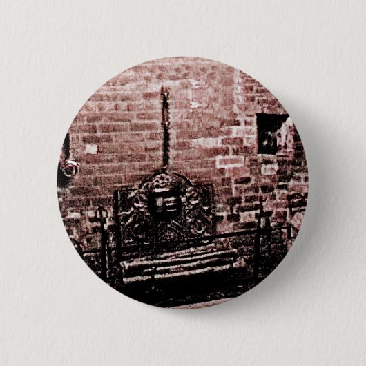 De Open haard van stratford-op-Avon Shakespeare Ronde Button 5,7 Cm (Voorkant)