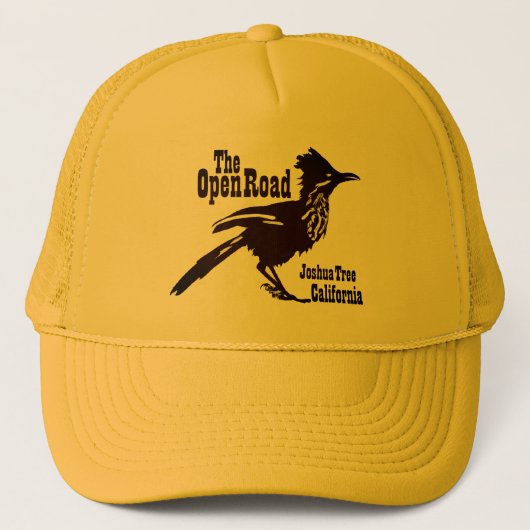 De Open Road Joshua Tree Trucker Hat Pet (Voorkant)