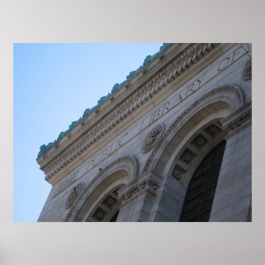 De openbare bibliotheek poster (Voorkant)