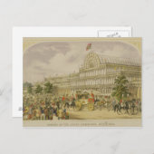 De opening van de Grote tentoonstelling, 1 mei 185 Briefkaart (Voorkant / Achterkant)