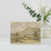 De opening van de Grote tentoonstelling, 1 mei 185 Briefkaart (Staand voorkant)