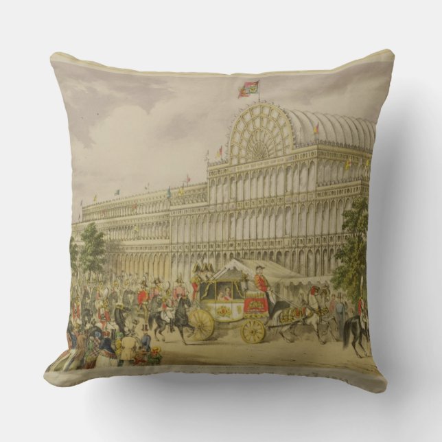 De opening van de Grote tentoonstelling, 1 mei 185 Kussen (Voorkant)