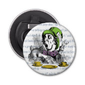 De opening van de mad-kattenfles button flesopener (Voorkant)