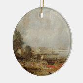 De opening van de Waterloorbrug, c.1829-31 (olie o Keramisch Ornament (Links)