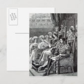 De opening van het Parlement in 1846 Briefkaart (Voorkant / Achterkant)