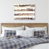 De opening van Stockton en Darlington Canvas Afdruk (Insitu (Slaapkamer))