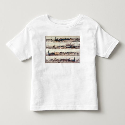 De opening van Stockton en Darlington Kinder Shirts (Voorkant)