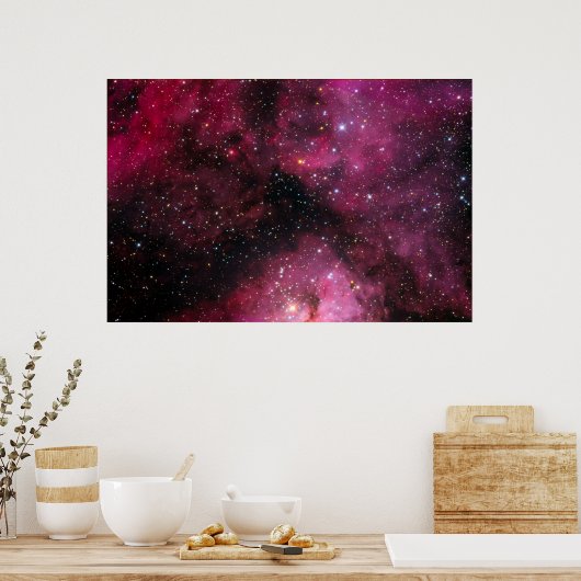 De opening voor het sleutelgat poster (Keuken)