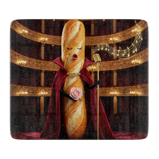 De opera korst snijplank (Voorkant)