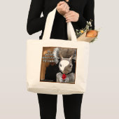 De opera Phantom Squirrel Grote Canvas tas (Voorkant (product))