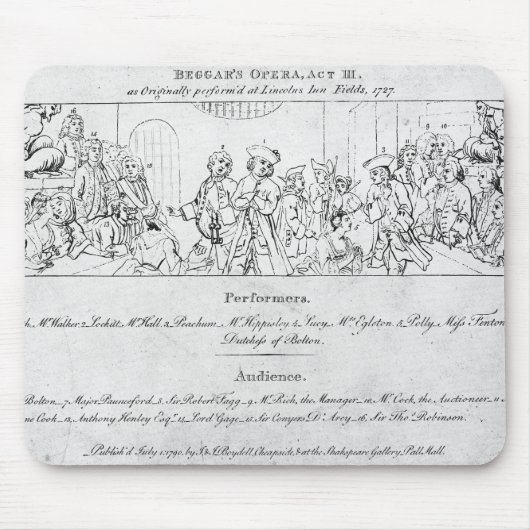 De opera van Beggar Muismat (Voorkant)