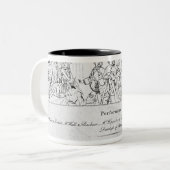 De opera van Beggar Tweekleurige Koffiemok (Voorkant links)